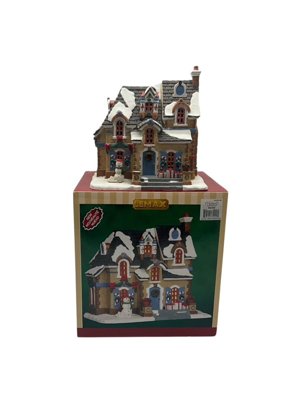 Lemax Christmas Village Pierre's Christmas Building 35504 Lighted 2013 Retired